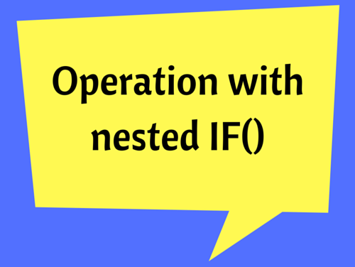 Operation with nested IF() 
